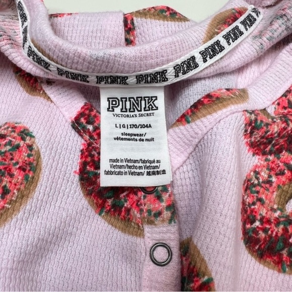 Victoria's Secret PINK Donut Onesie Pajamas ? - Picture 12 of 16
